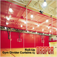 Draper Roll-Up Gym Dividers